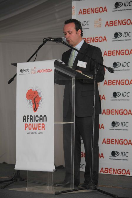 Armando Zuluaga, CEO de Abengoa Solar.