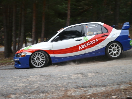 Abengoa supports the use of biofuels in rally cars