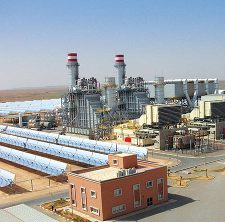 Abengoa’s Ain Beni Mathar hybrid solar-gas plant awarded by the African Development Bank