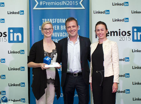 Abengoa receives IN 2015 award from social networking company LinkedIn