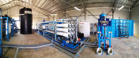 Abengoa inaugurates an advanced technology desalination plant for Masdar in Abu Dhabi