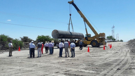 Abengoa starts construction work on the microcircuit of El Zapotillo aqueduct