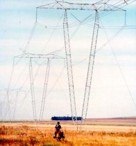 Línea de transmisión de 614 km en Río Tercero - El Bracho (1968). Uno de los primeros proyectos en Argentina