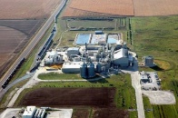 Vista aérea de la planta de producción de etanol de Abengoa en York, en Nebraska (Estados Unidos).