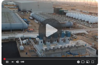 Construcción Rabigh 3 IWP, la planta desaladora por ósmosis inversa más grande de Arabia Saudí hasta la fecha