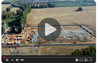 Trabajos de Abengoa en la subestación de 220 kV en Río Malleco (Chile)