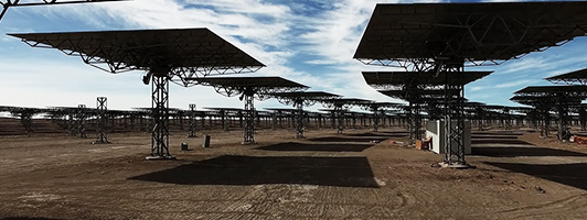 Cerro Dominador solar thermal plant  - Chile